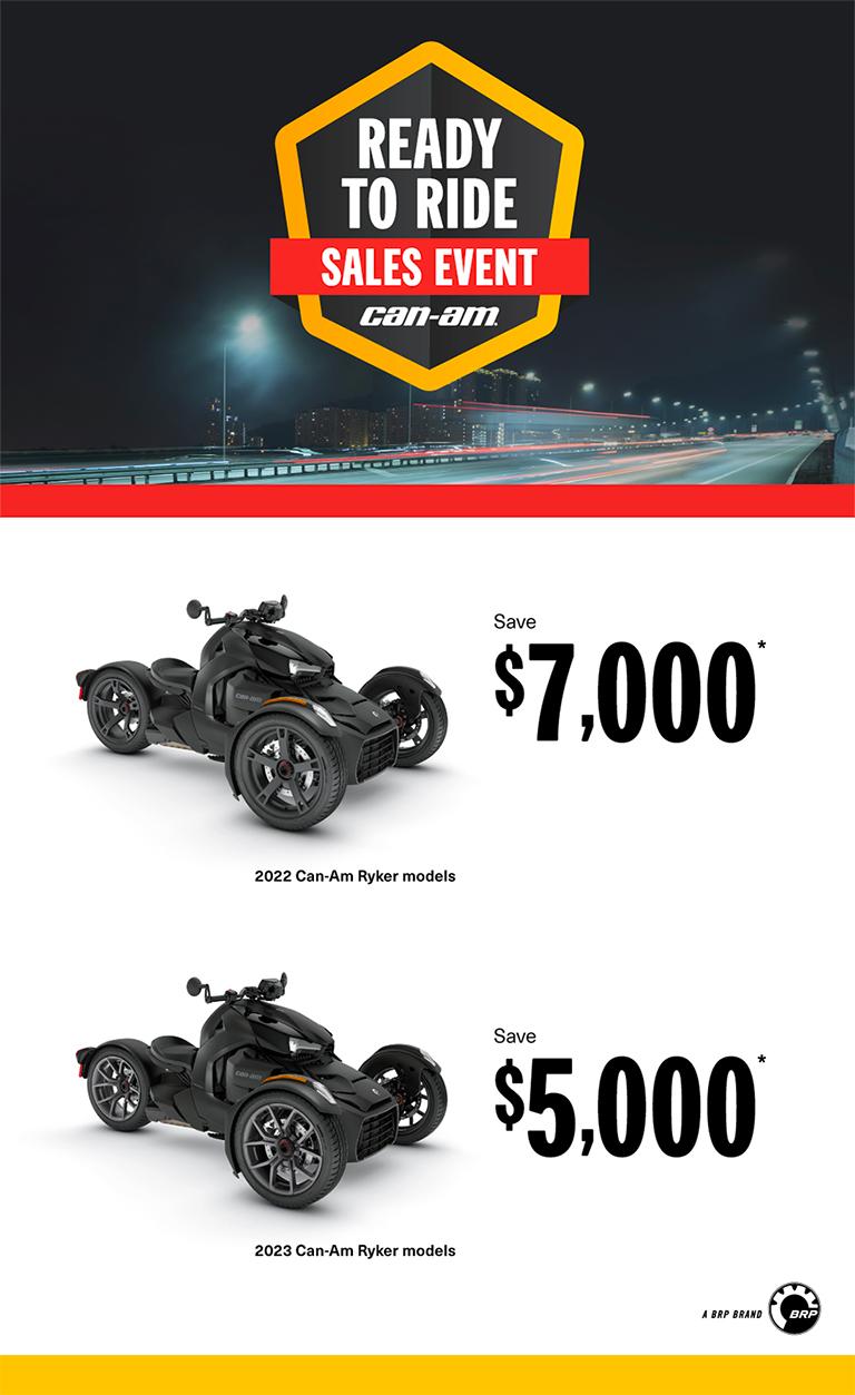 AU Can-Am On-Road - Q4 Retail Program 2025 Ryker